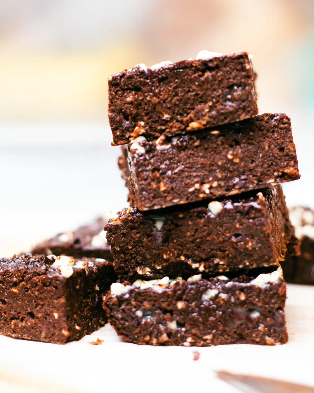 Dark & White Chocolate Raisin Brownie