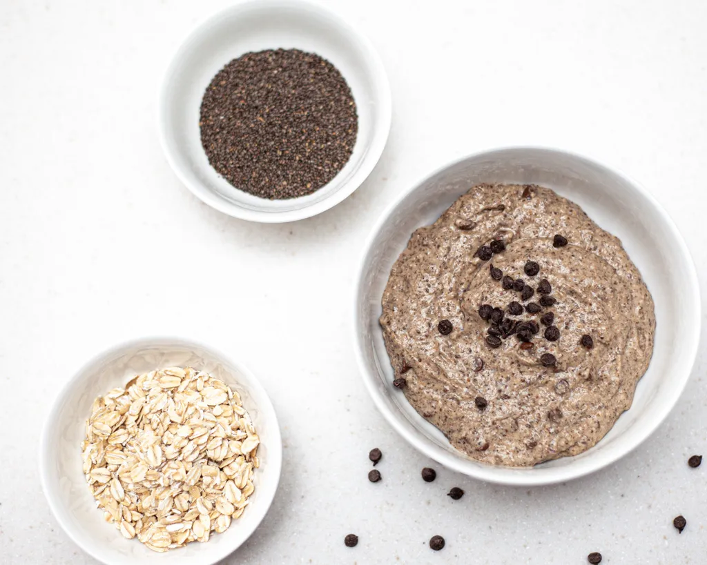 Chia & Oats Cookie Dough Pudding