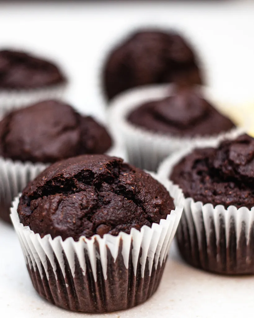 Chocolate Sweet Potato Muffin