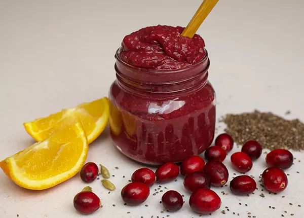 Cranberry & Chia Jam