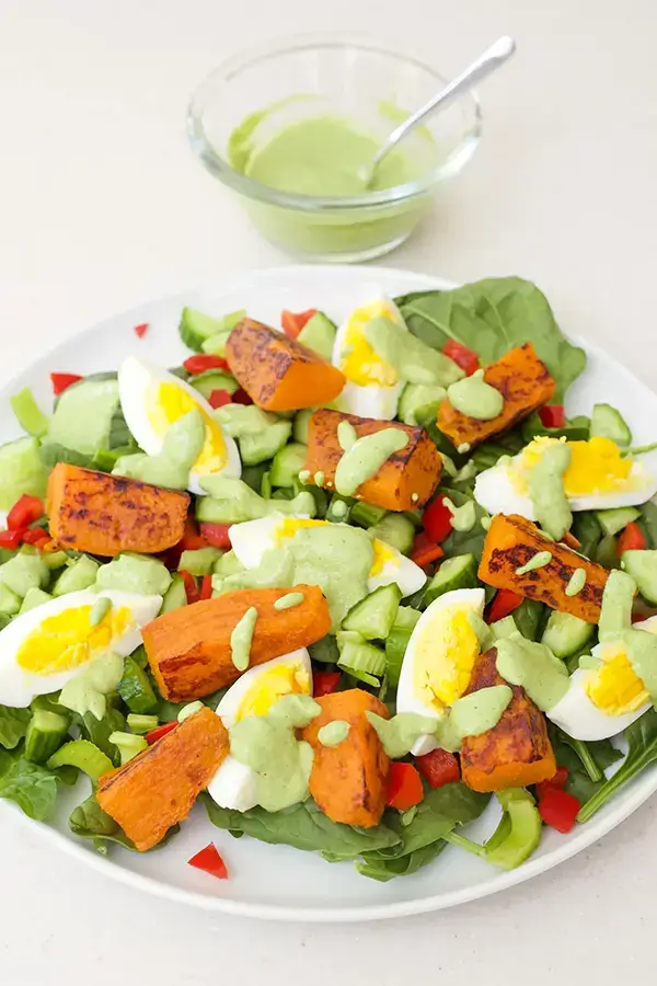 Grilled Sweet Potato Salad