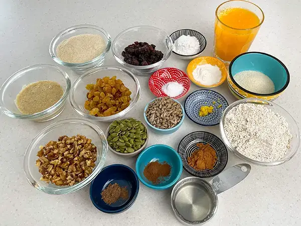 all ingredients used in the recipe