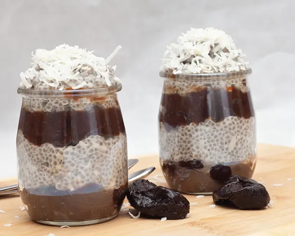 Prune & Coconut Chia Pudding