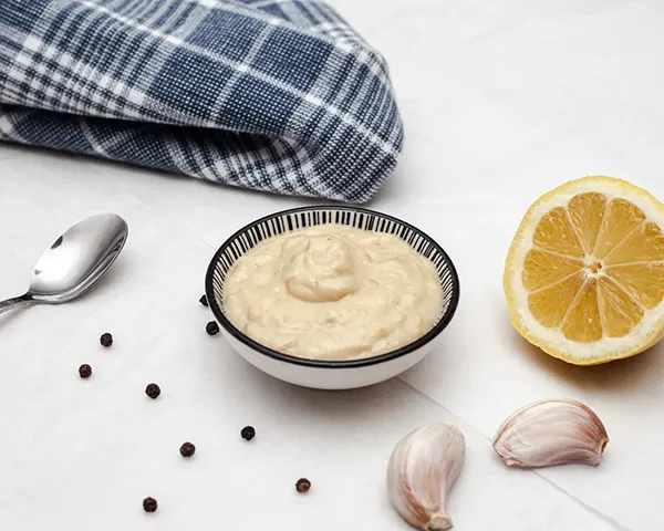 roasted garlic aioli sauce