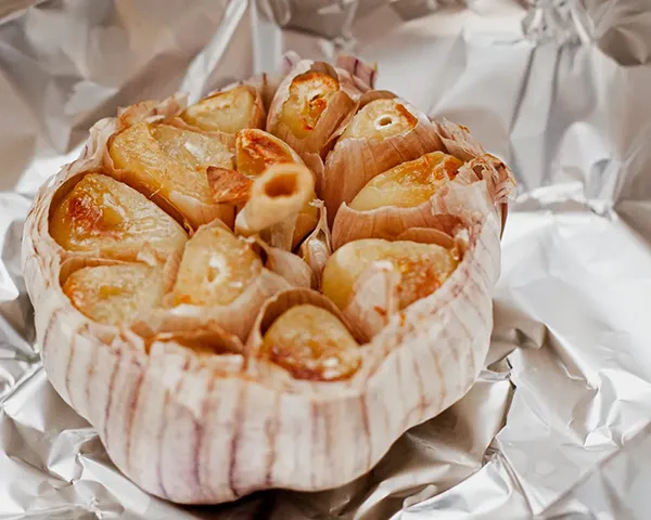 roast garlic in oven