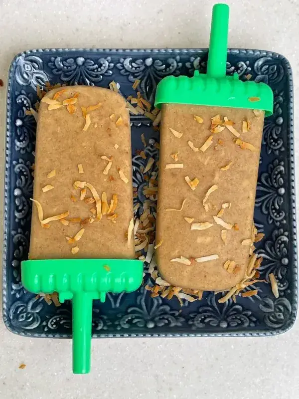 Toasted Coconut Popsicles