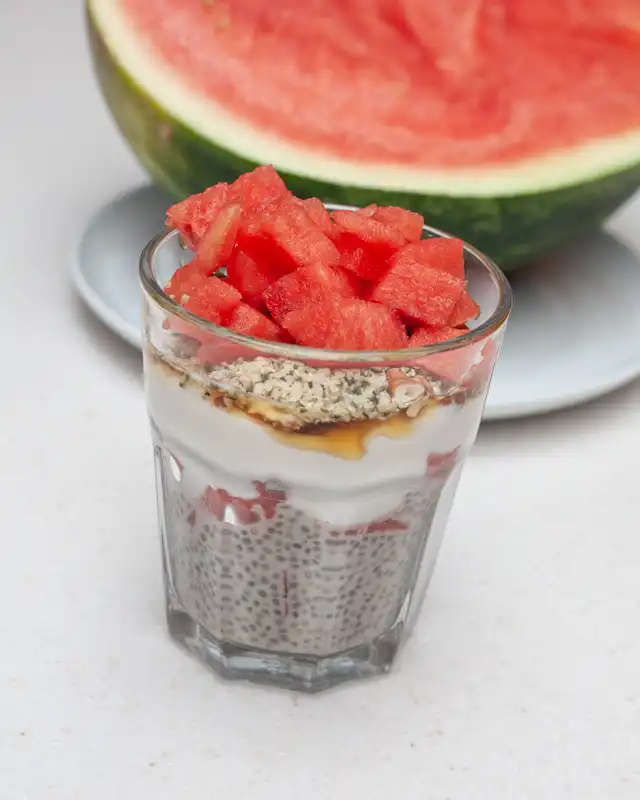 Watermelon Chia Parfait